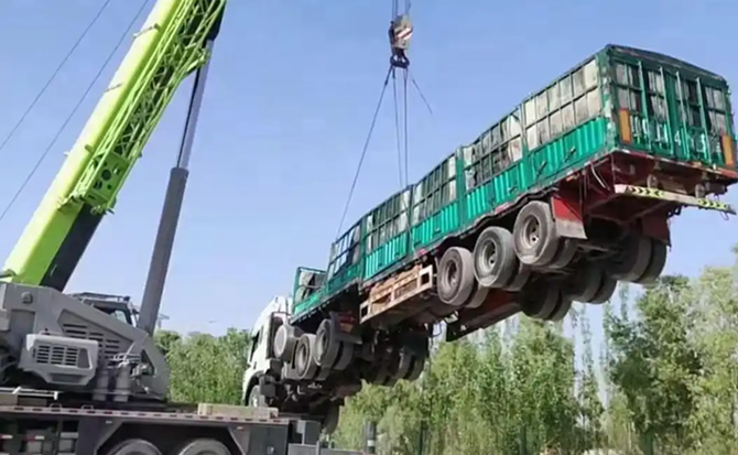 安吉道路脱困救援案例